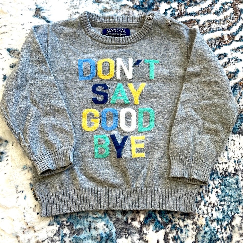 Baby sweater
